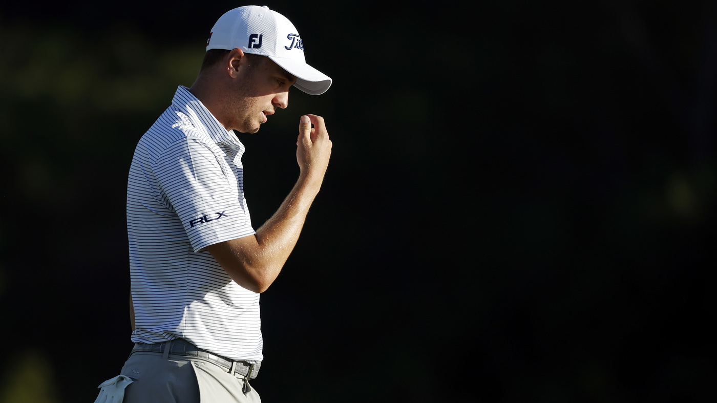 Golfer Justin Thomas apologizes for uttering a homophobia during a major tournament: NPR