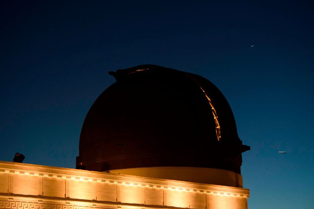 Here’s how to spot the rare conjunction of Jupiter, Mars and Saturn in tonight’s sky