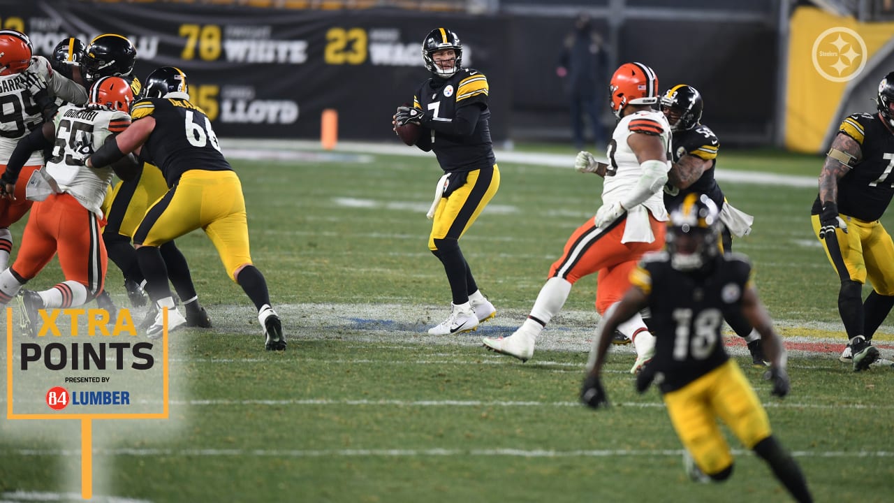 The Steelers are located on Brown, 48-37

